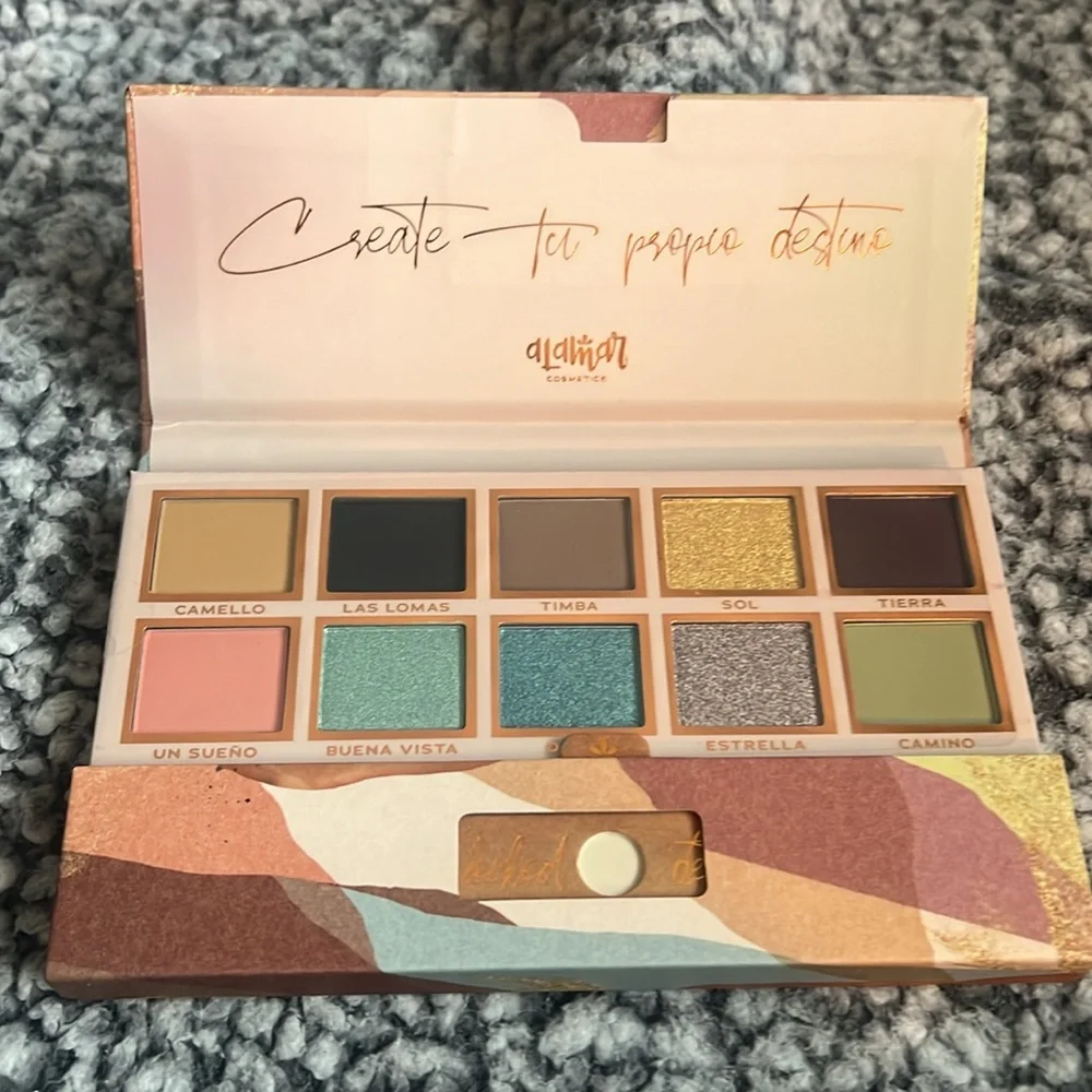 Makeup NEW Alamar Destino Eyeshadow Palette- gorgeous colors